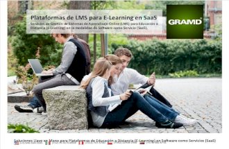 Plataformas LMS para E-Learning en SaaS