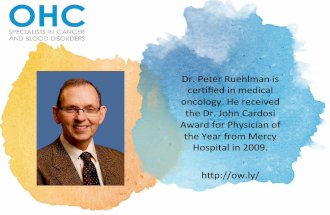 OHC - Dr. Peter Ruehlman