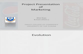 Coke vs Pepsi Project assignment presentation