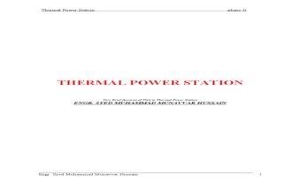 Thermal Power Station Report