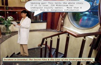 Incident in Istanbul: The Secret Files & the Case of the Underpaid Royalties