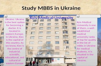 Study mbbs in ukraine