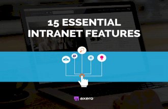 15 Essential Intranet Features