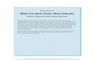 Web 2.0, new tools, new schools