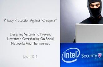 Presentation to Intel Security_June4_Andrea Wong