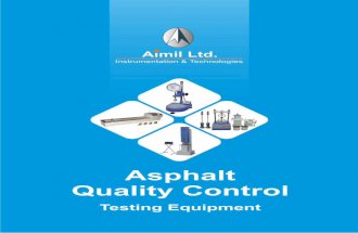 Asphalt testing range