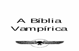 A bíblia vampírica