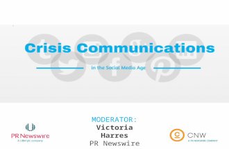 Crisis Communications Planning in the Social Media Age - On-Demand Webinar