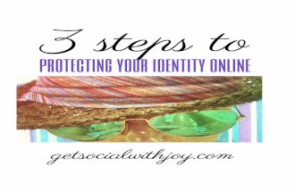 How to protect your digital identity online