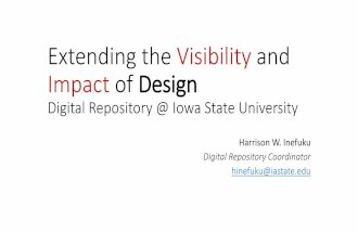 Extending the Visibility and Impact of Design