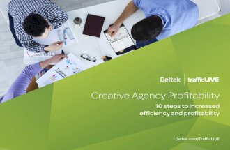 Creative Agency Profitability e-book 10 steps to increased efficiency and profitability