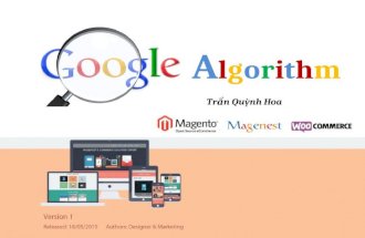Google algorithm training for beginner