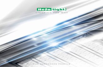 Hesalight corporate profile 2015