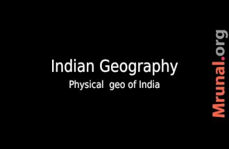 Geo l9 physiography_india_part_1