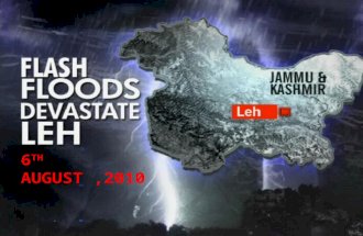 ladakh flash flood