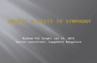 Drupal 8 meets to symphony
