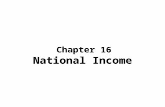 National income methods & concepts & circular flow