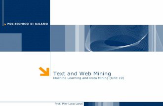 Machine learning-and-data-mining-19-mining-text-and-web-data