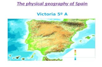 The physical geography of Spain Victoria
