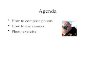 Photo Composition and Communication
