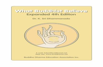 Ebook   general buddhism - what buddhists believe