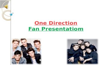 One Direction Fandom Presentation