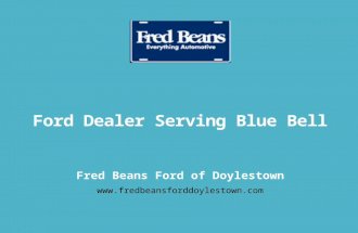 Ford Dealer Serving Blue Bell