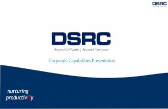 DSRC Corporate Capabilities Presentation