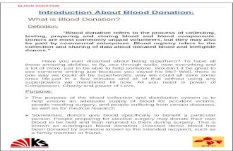 Blood Donaion 7ps
