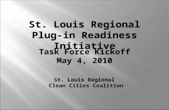 St.Louis plug in readiness task force