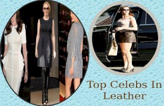 Top celebs in leather