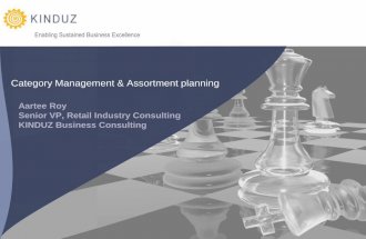 Introduction to Category Management And Assortment Planning in the Retail Industry