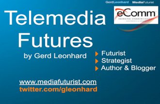 TeleMedia Futures (eComm Amsterdam 2009)