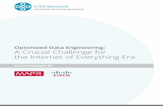Optimized Data Engineering - A Crucial Challenge for the Internet of Everything Era