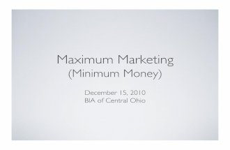 Maximum Marketing: Using SEO to Produce Great Blog Content