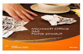 Office 365 fiche produit