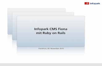 Infopark CMS Fiona mit Ruby on Rails