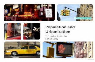 Population and urbanization