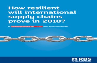 How resilient will international supply chains prove in 2010?