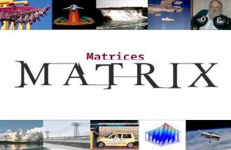 Intro to Matrices