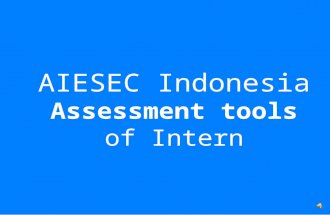 AIESEC Indonesia |1314| Intern Buddy Guide to PA, CAT and PDP