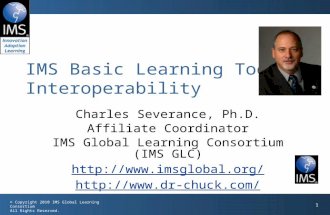 IMS Basic Learning Tools Interoperability