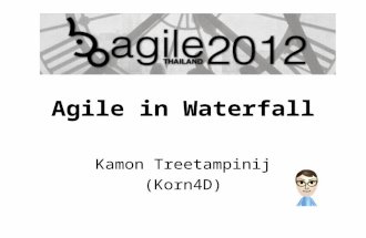 Agile in waterfall