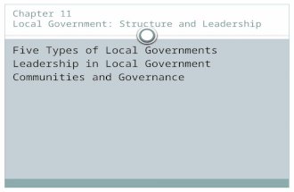 Ch 11 state and local government