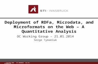 Deployment of rd_fa_microdata_microformats_on_the_web