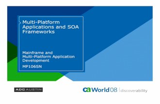 MultiPlatform Applications and SOA Frameworks