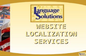 Language Solutions website localization services