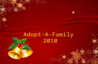Adopt A Family Ppt
