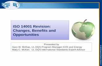 ISO 14001:2015 Revision Update Webinar