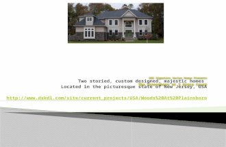 DSK Greensboro Multi Storied Custom Designed Homes New Jersey USA